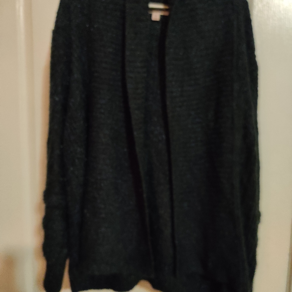 Knox Rose dark Navy Blue Sweater Cardigan XL Xlrg